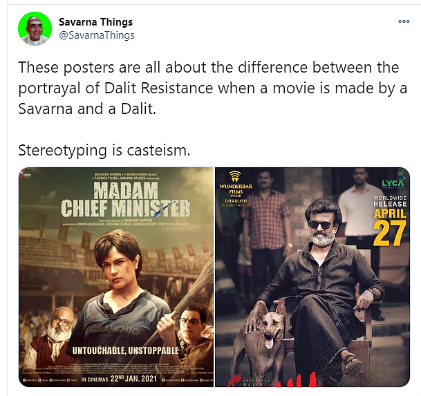 Casual Casteism: Twitter Criticises ‘Madam Chief Minister’ Poster