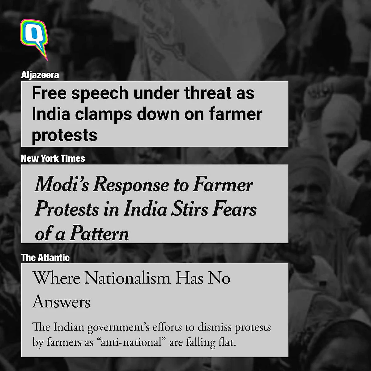 International Media on How Democratic India Is In 2021