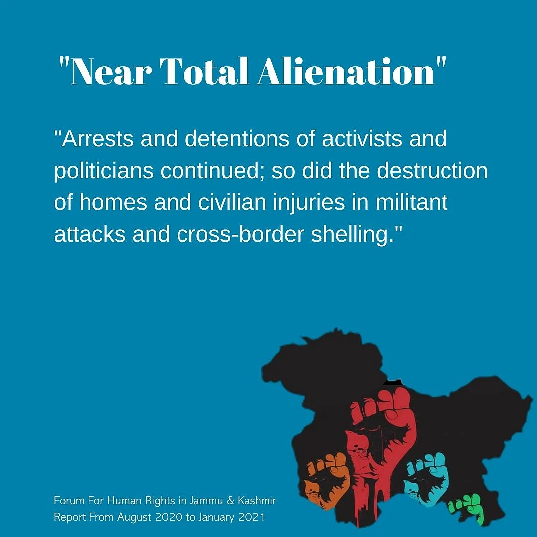 Human Rights Report Shows Worrying Trends in Post-Lockdown Kashmir