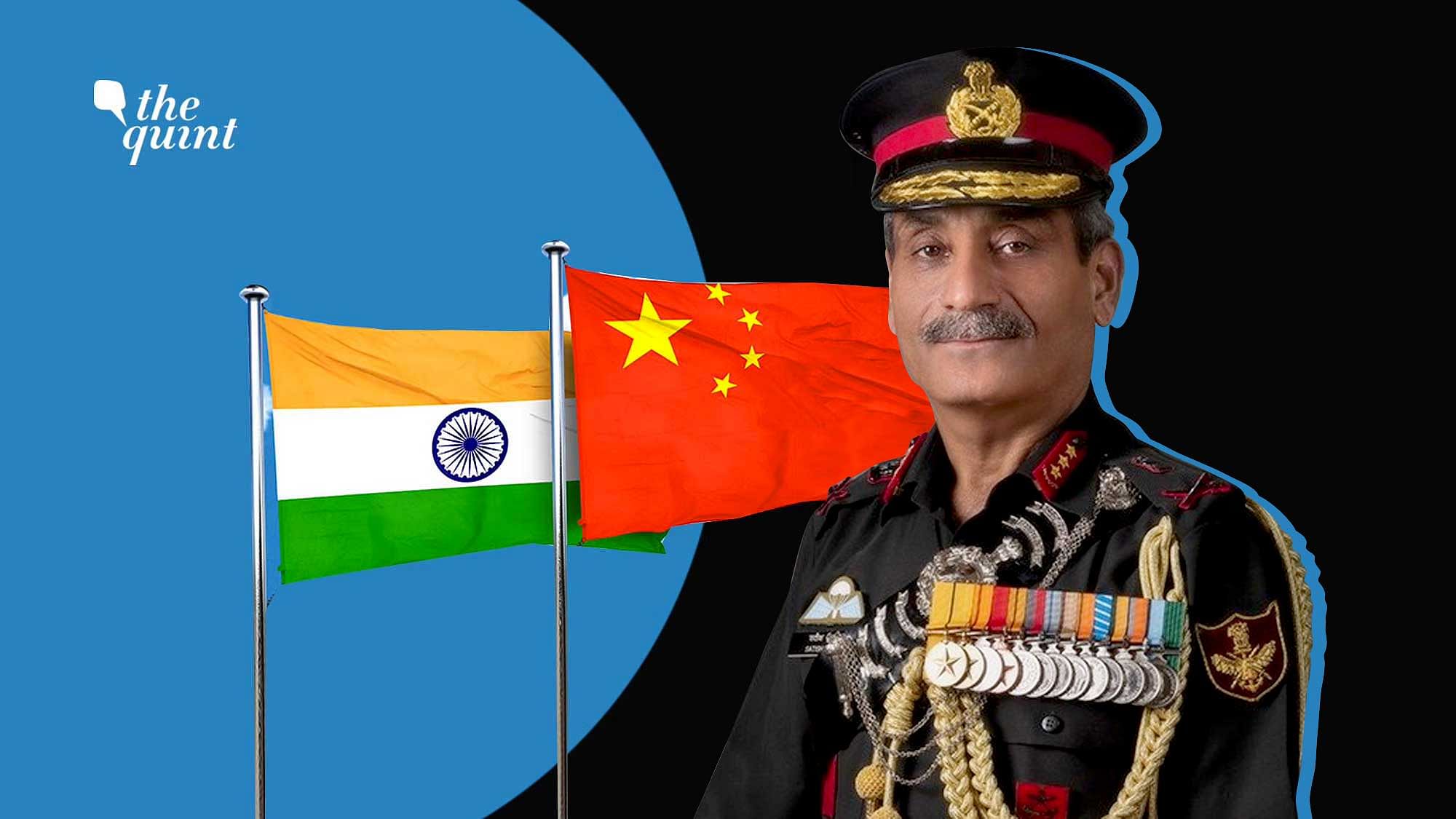 Image of India’s and China’s flags, and a profile photo of Lt Gen (Retd) Satish Dua — the author of this article — used for representational purposes.