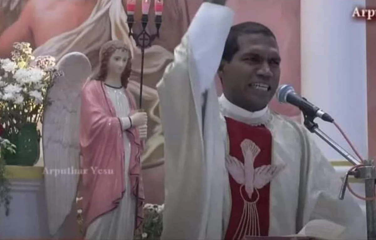 Old, Unrelated Images of Christian Cleric Viral Amid Farmers’ Stir