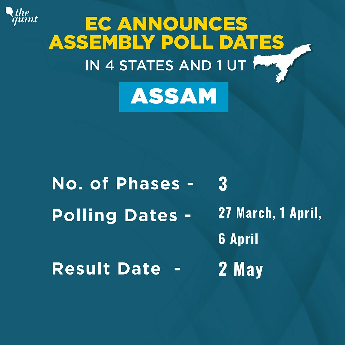 Assembly Polls: Counting of Votes In WB, 3 Other States on 2 May