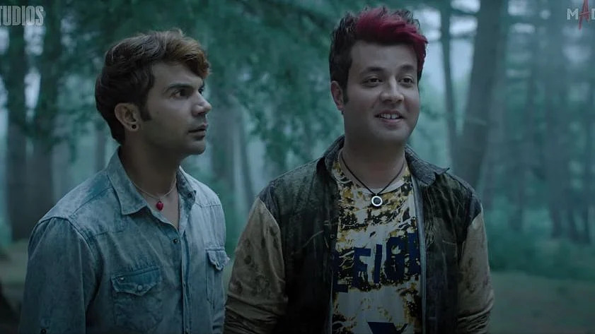 Rajkummar Rao and Varun Sharma in <i>Roohi.</i>