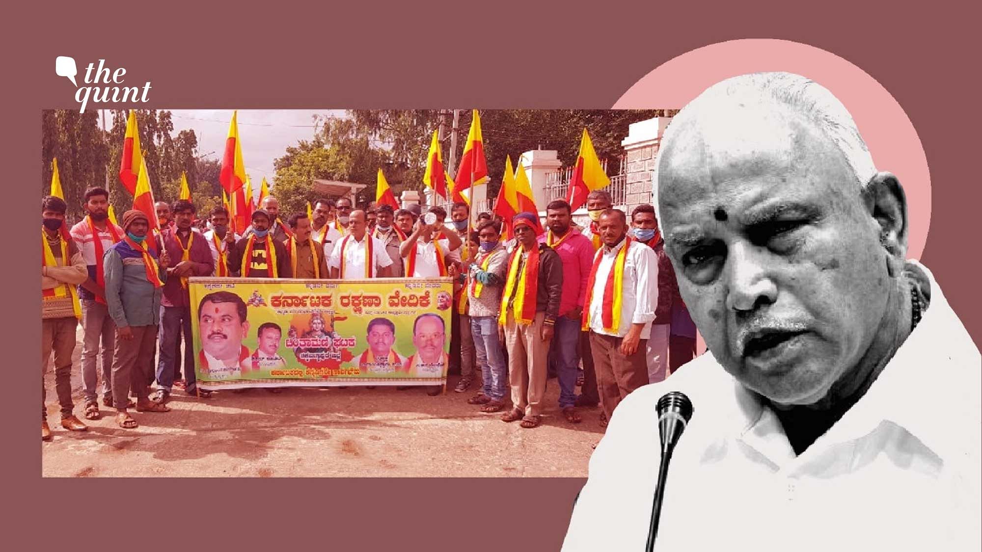 BJP in Karnataka is facing stiff opposition from a right-wing cultural outfit over the farm laws and farmer protests.