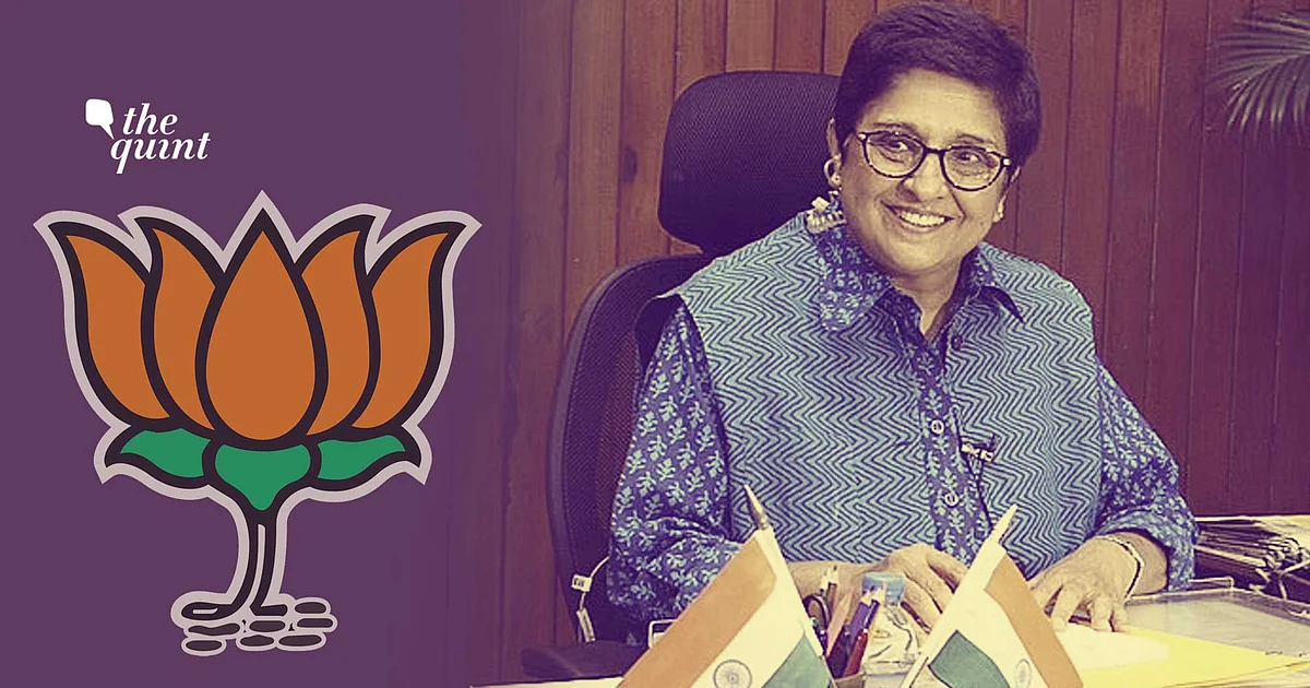 Kiran Bedi Sacked as BJP Chooses ‘Team Player’ Over ‘Bookkeeper’ - The Quint