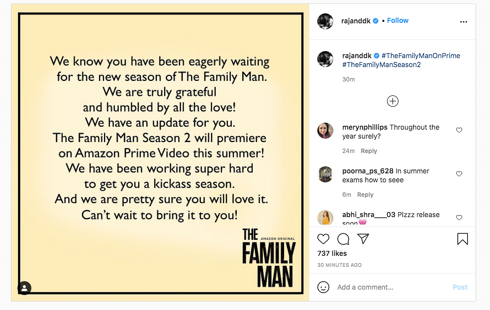 The Family Man S2 To Release This Summer Says Creators Raj Dk
