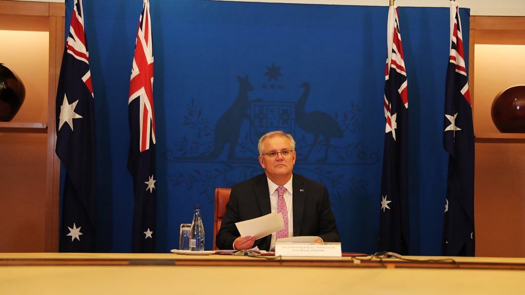 Australian Prime Minister Scott Morrison.