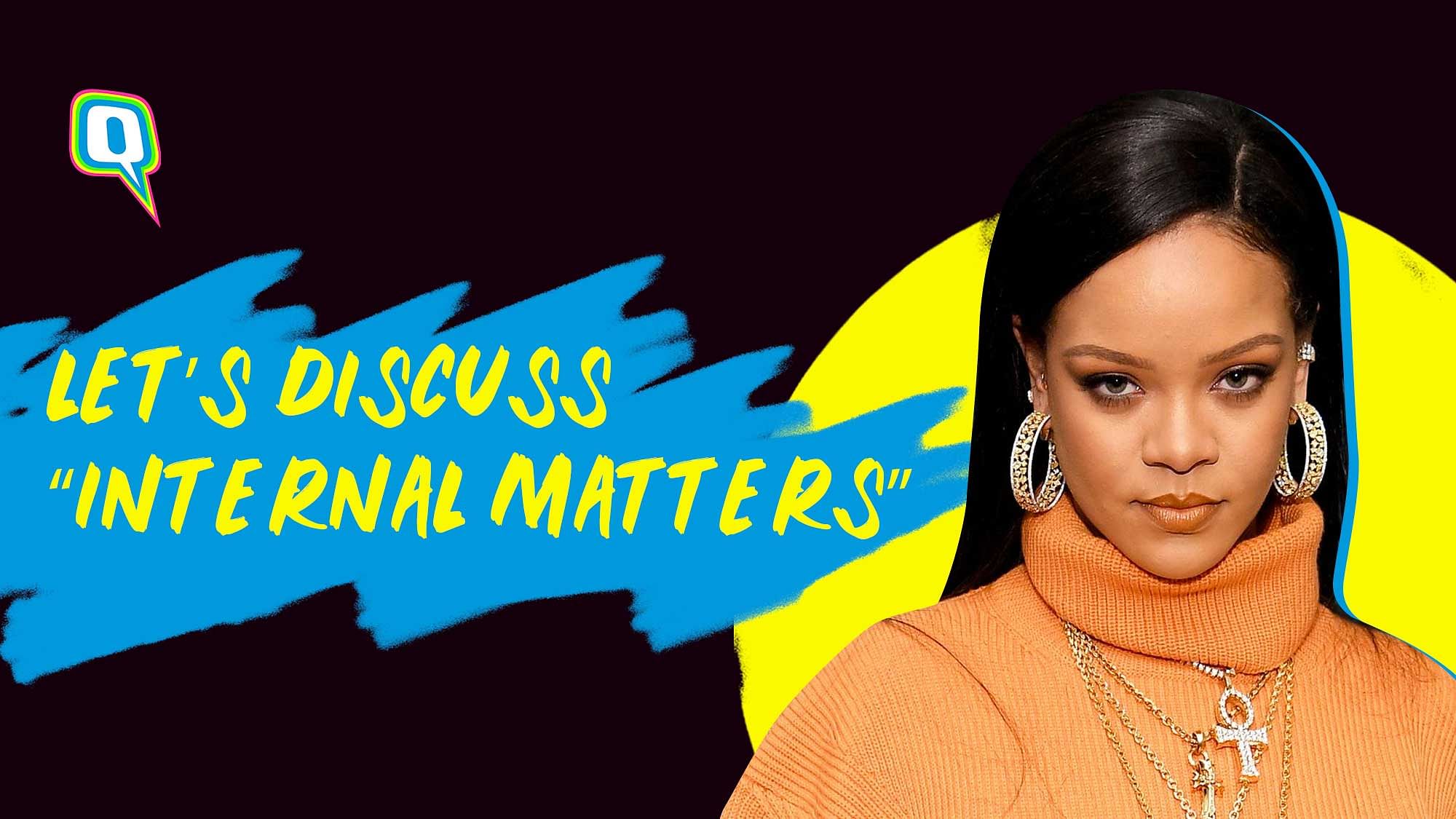Rihanna​ & Greta​ Thunberg can't interfere in our internal matters​, let's take this argument further, shall we? 