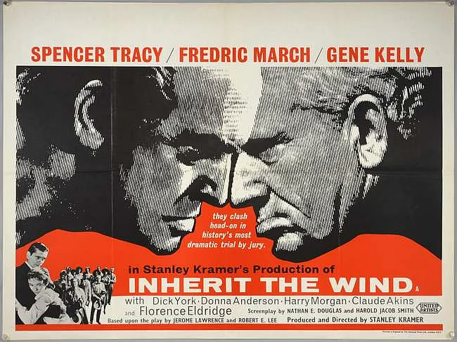 A poster of <i>Inherit the Wind.</i>
