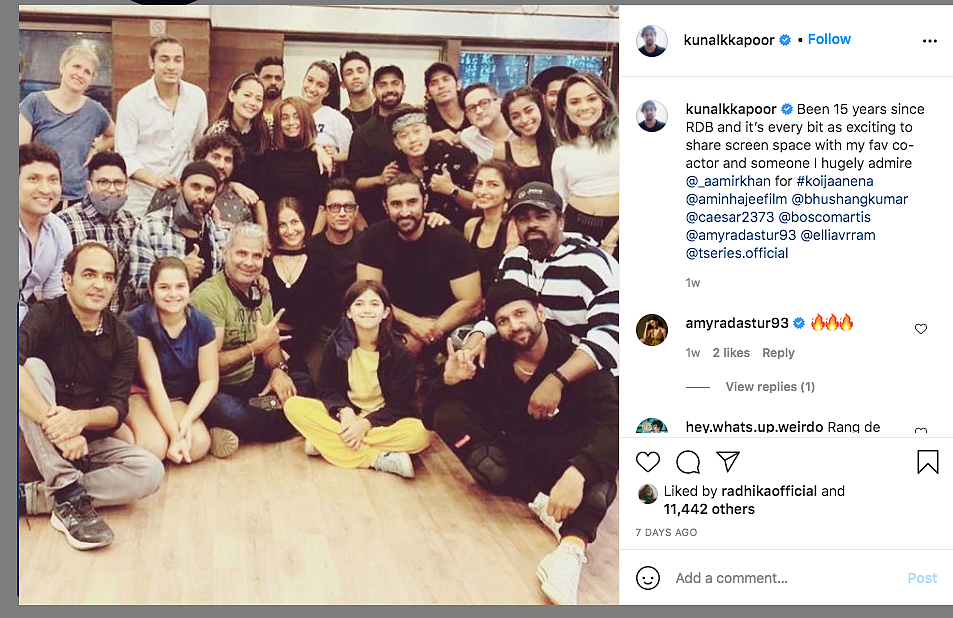 Watch: Aamir Khan & Elli AvrRam
Shake a Leg on 'Koi Jaane Na' Set