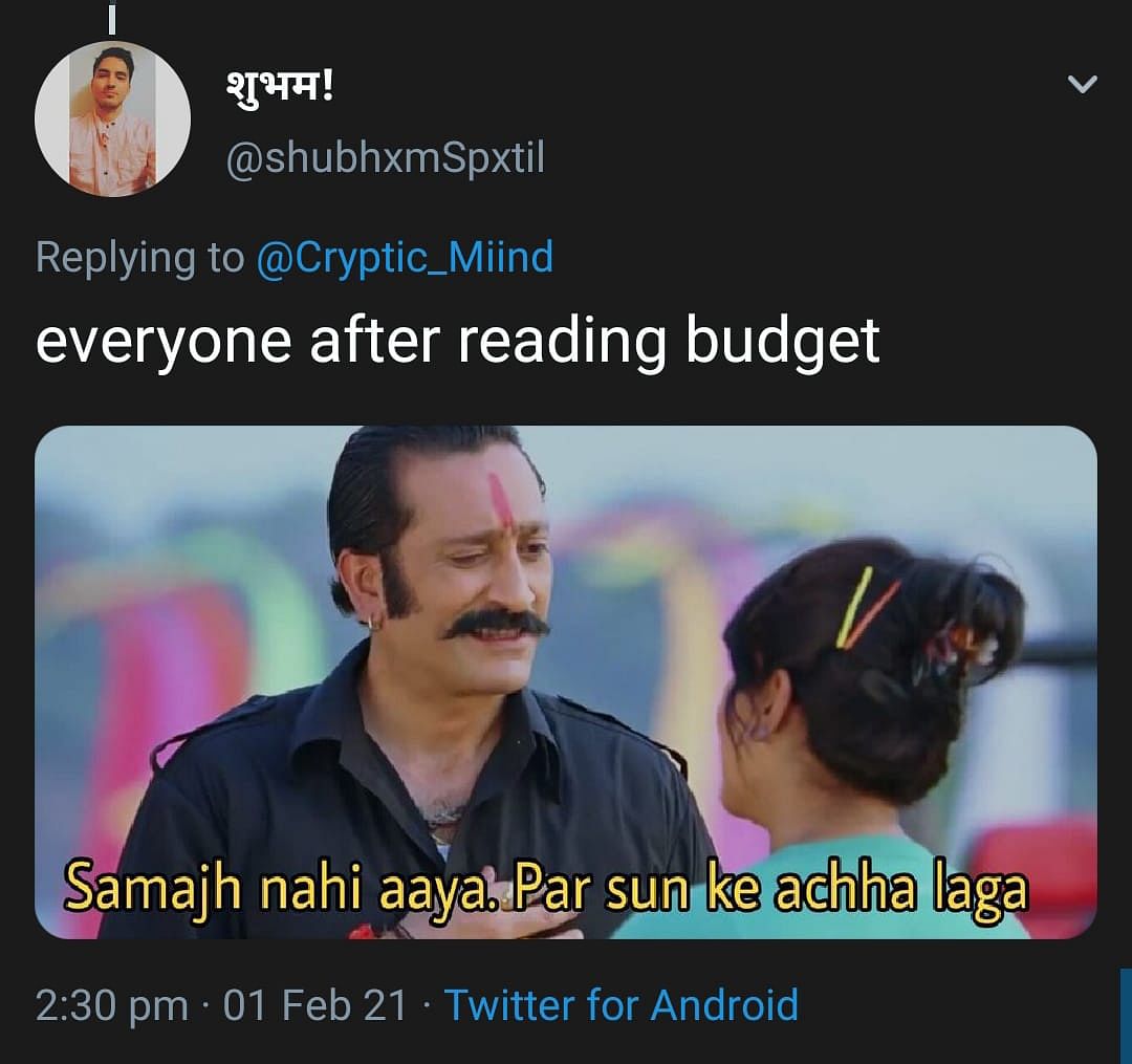 As Nirmala Sitharaman announces this year's budget, netizens were busy cracking jokes. 