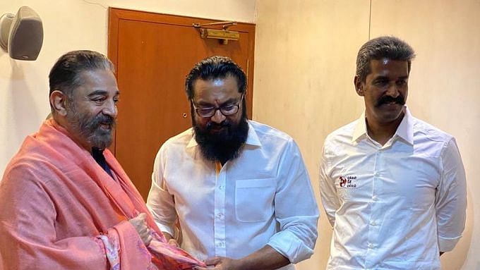 Sarathkumar & Kamal Haasan Meet, Discuss Alliance Ahead of TN Poll