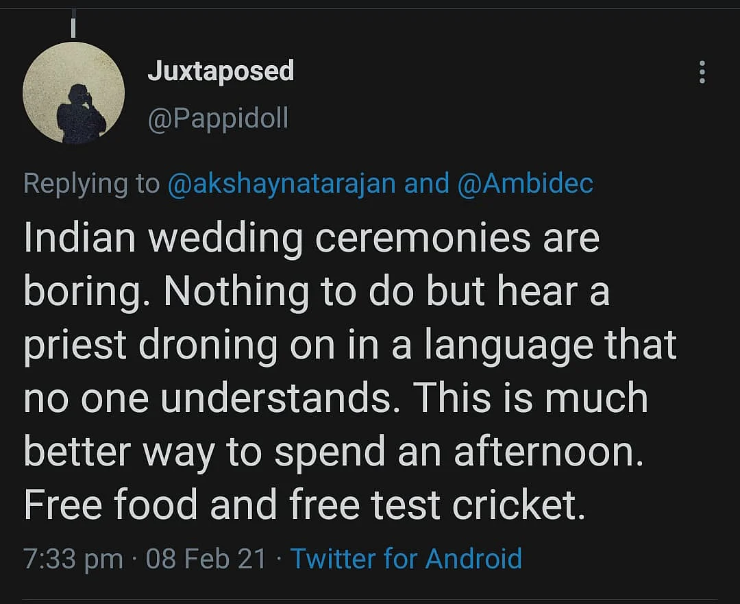 Live Screening of Cricket Match at an Indian Wedding Goes Viral