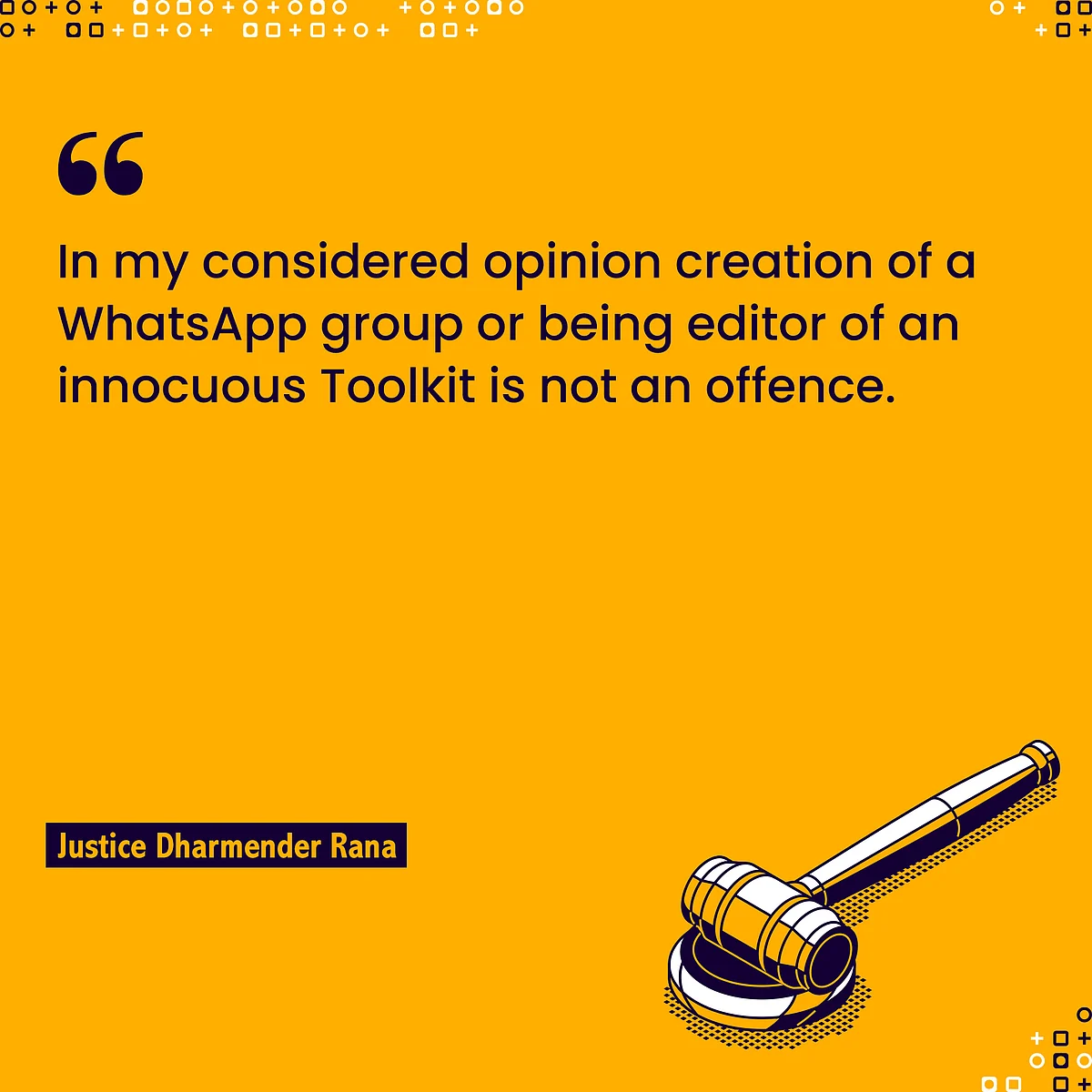 Disha Ravi Bail: Lessons for Govt on Sedition, Freedom, Dissent
