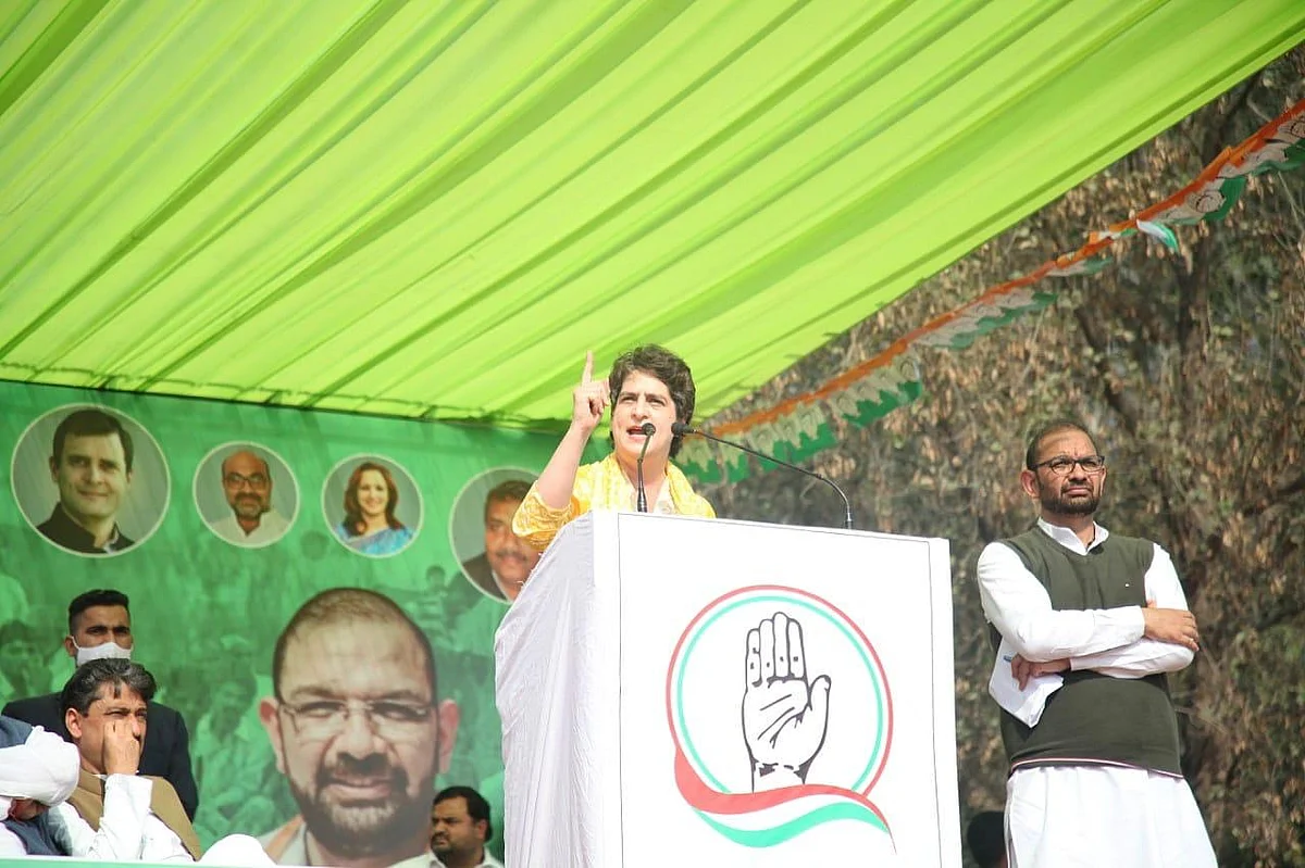 ‘PM Smiled When Tikait Wept’: Priyanka Gandhi in Muzaffarnagar