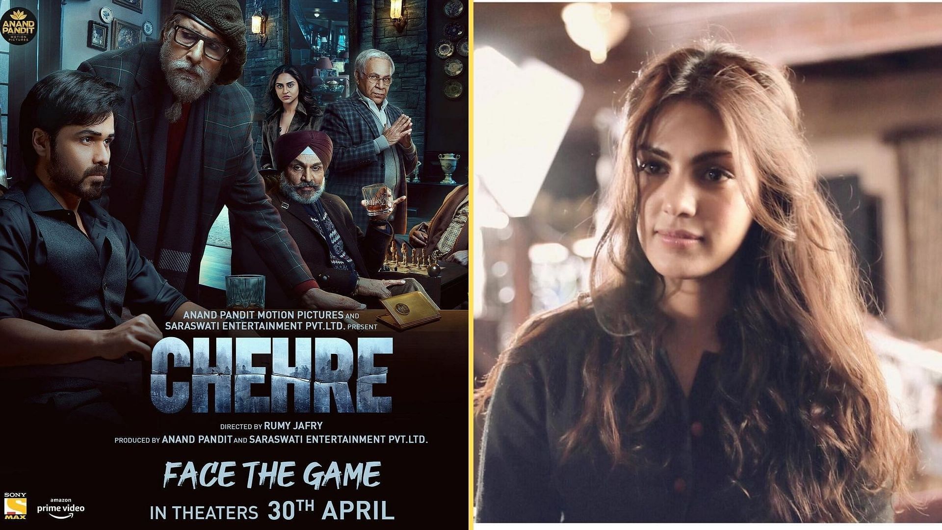  <p>The ‘Chehre’ poster that is being shared. Rhea Chakraborty is absent.</p>