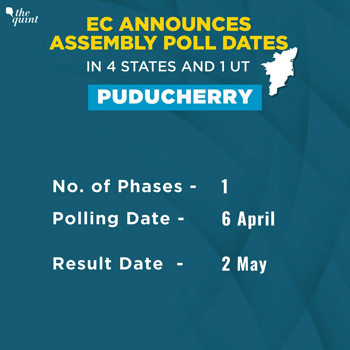 Assembly Polls: Counting of Votes In WB, 3 Other States on 2 May