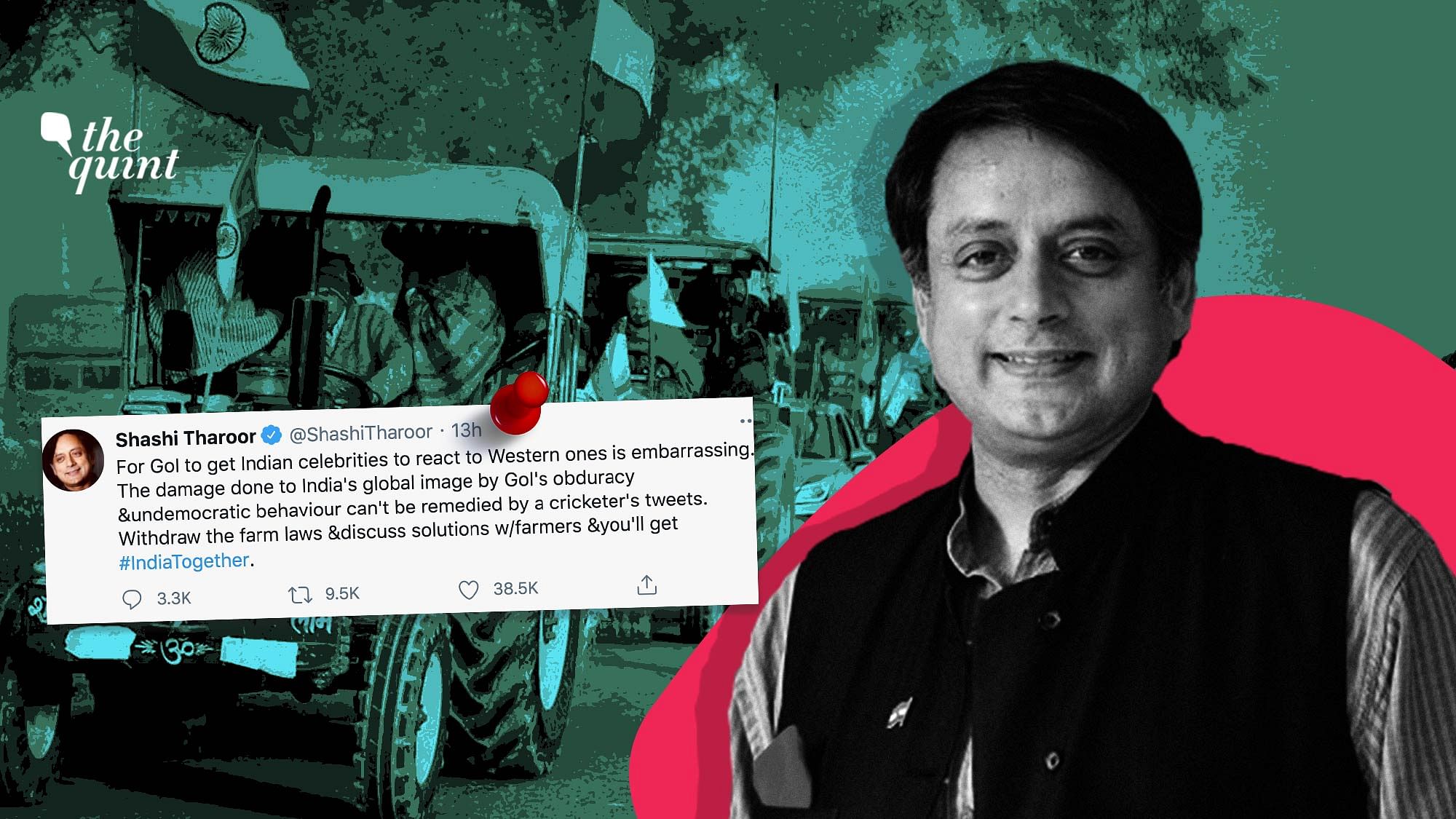 Image of Dr Shashi Tharoor used for representational purposes.