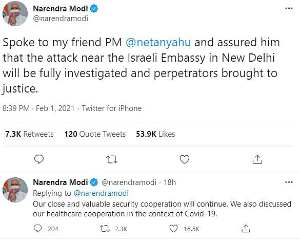 Probe Into Blast Near Israel Embassy Handed Over to NIA by MHA