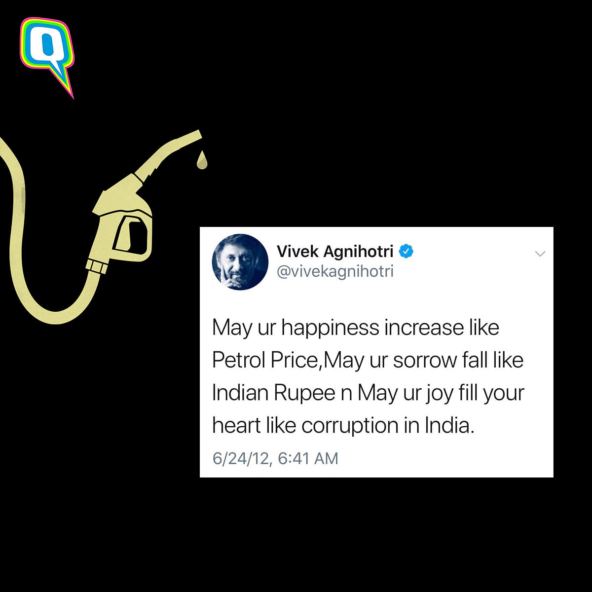 Hey celebs, where are all the jokes about fuel price hikes now?