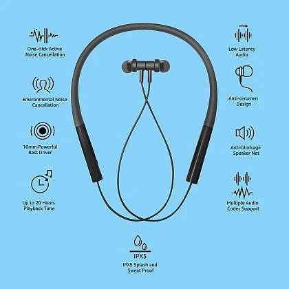 Xiaomi Neckband Bluetooth Pro comes with a substantial upgrade than its previous models.