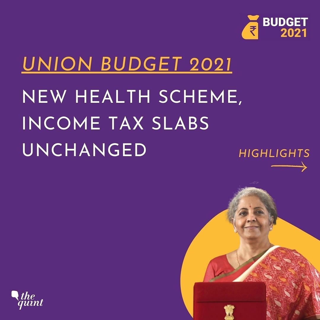 Here are the highlights from the Union Budget 2021-22.