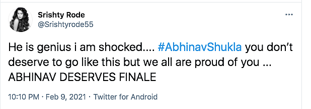 BB14: Rashami Desai, Kamya Punjabi Call Abhinav's Eviction Unfair
