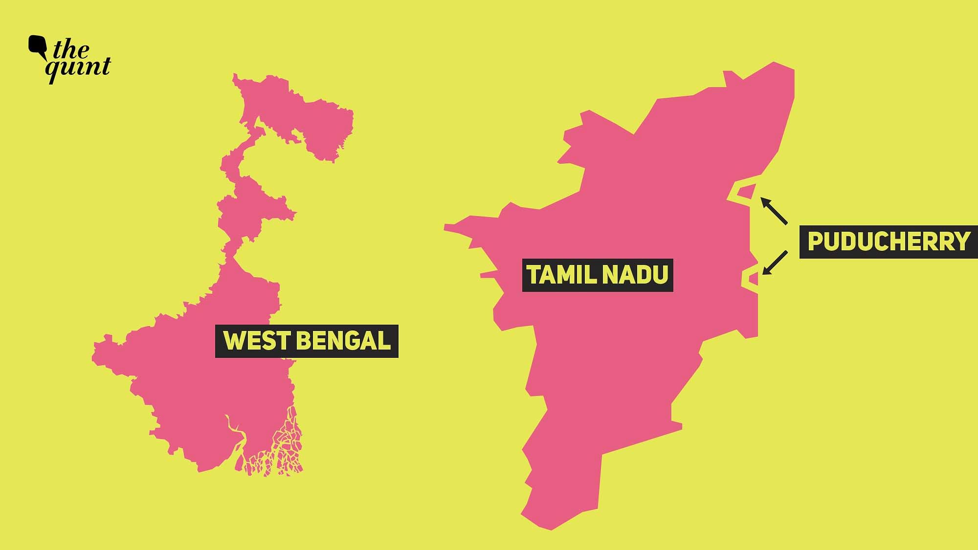 The states of West Bengal, Tamil Nadu, and Puducherry made last-minute policy changes ahead of the Election Commission announcement.&nbsp;