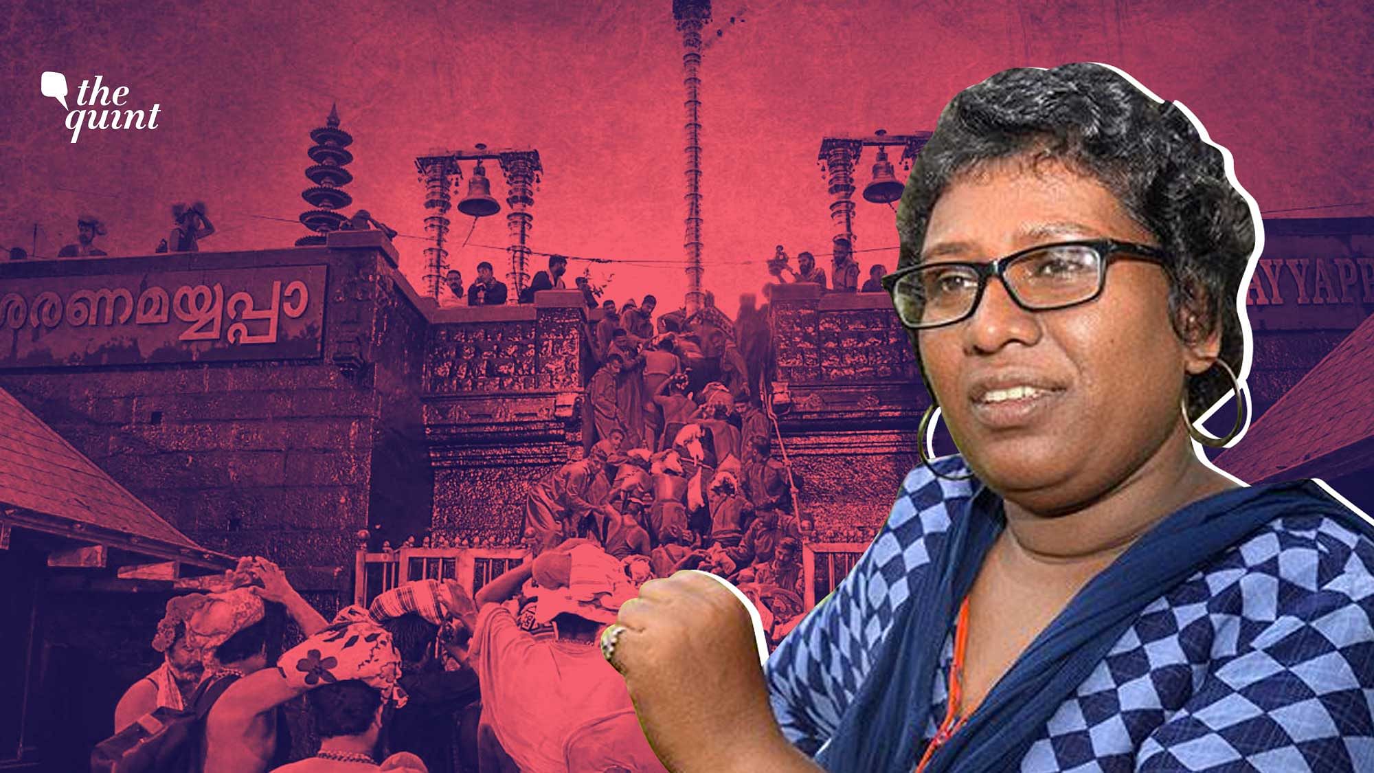 A party which claims to be secular “should not have supported a regressive stand” on Sabarimala, says Bindu Ammini.