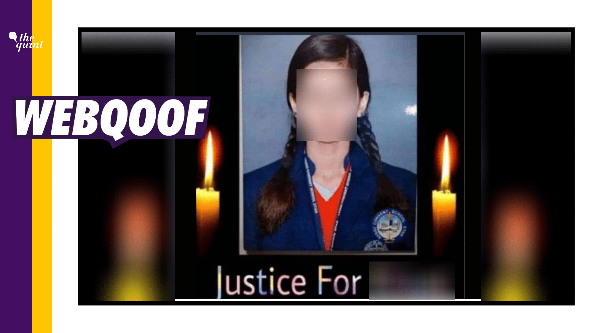 The viral image is actually from a case in Etah, Uttar Pradesh, where a 16-year-old girl reportedly died by suicide.