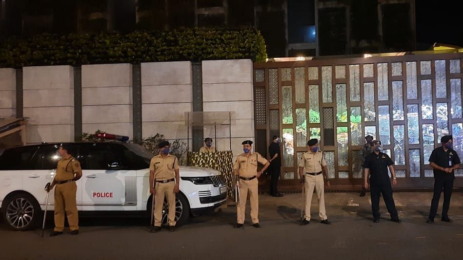 The bomb disposal squad of the Mumbai police found an abandoned Scorpio that triggered a bomb scare near Mukesh Ambani’s residence ‘Antilia’ on Thursday.