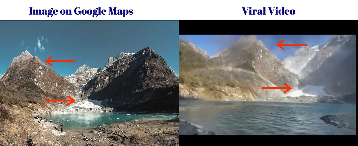 Visuals From Nepal Viral as ‘Glacier Burst in Uttarakhand’