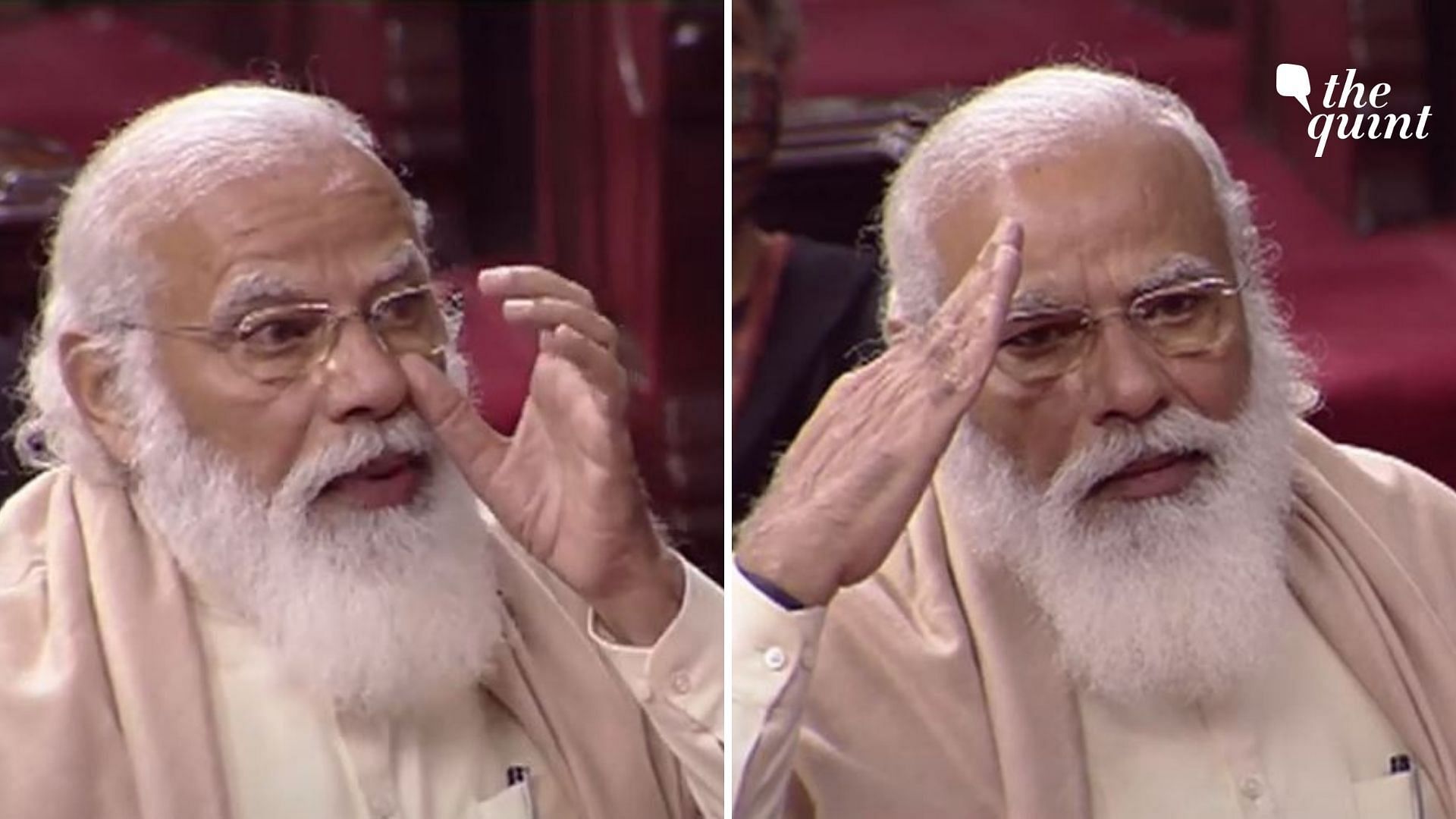 PM Modi gets emotional while reminiscing an incident involving Congress leader Ghulam Nabi Azad, during farewell to retiring members in Rajya Sabha