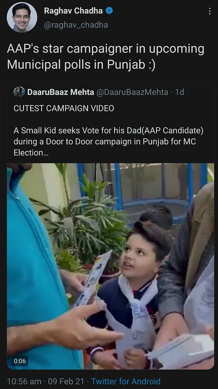 Young ‘Star Campaigner’ From AAP Is Winning Hearts In Punjab