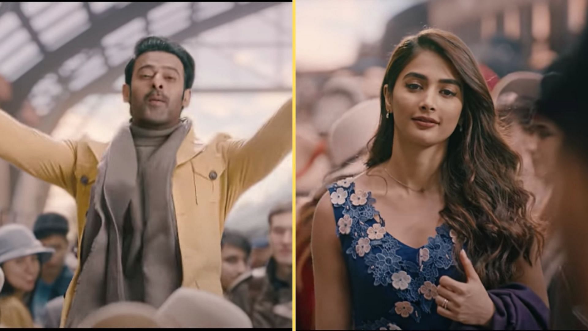  <p>Prabhas and Pooja Hegde in a still from Radhe Shyam.</p>