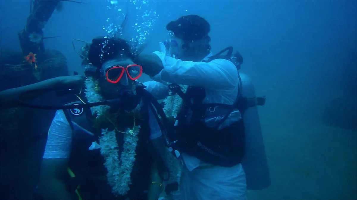 Chinnadurai has been a licensed scuba-diver for over eight years.