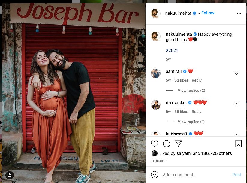 Actor Nakuul Mehta & Wife Jankee Parekh Blessed With a Boy