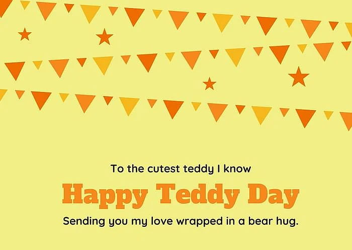 Teddy Day Wishes in English