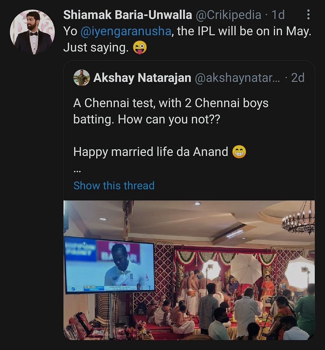 Live Screening of Cricket Match at an Indian Wedding Goes Viral