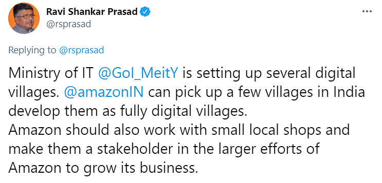 The announcement comes nearly a year after Amazon had pledged $1 billion or Rs 10 crore in April 2020.