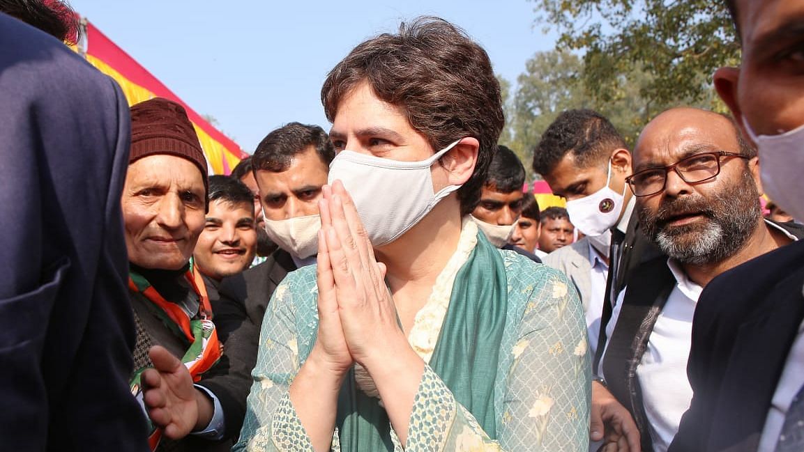 Priyanka Gandhi Vadra said that by calling protesters ‘andolanjeevi’, the prime minister had mocked and insulted farmers.