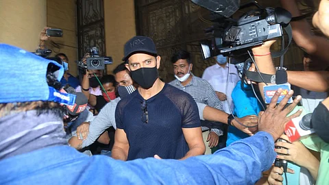 Hrithik Roshan Records Statement at Crime Branch Office Against Kangana Ranaut