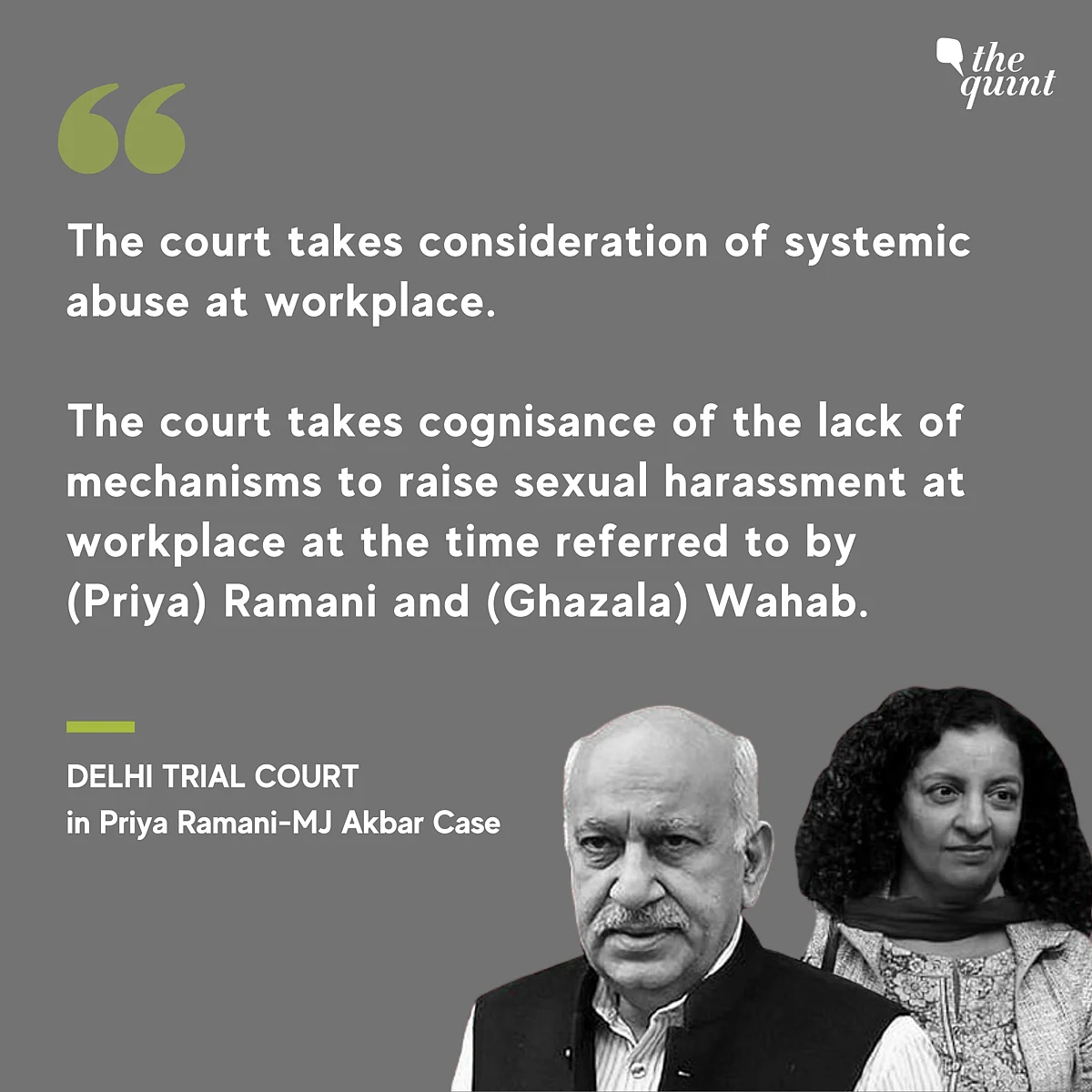 Not So ‘Stellar’ After All: Court Acquits Ramani in MJ Akbar Case