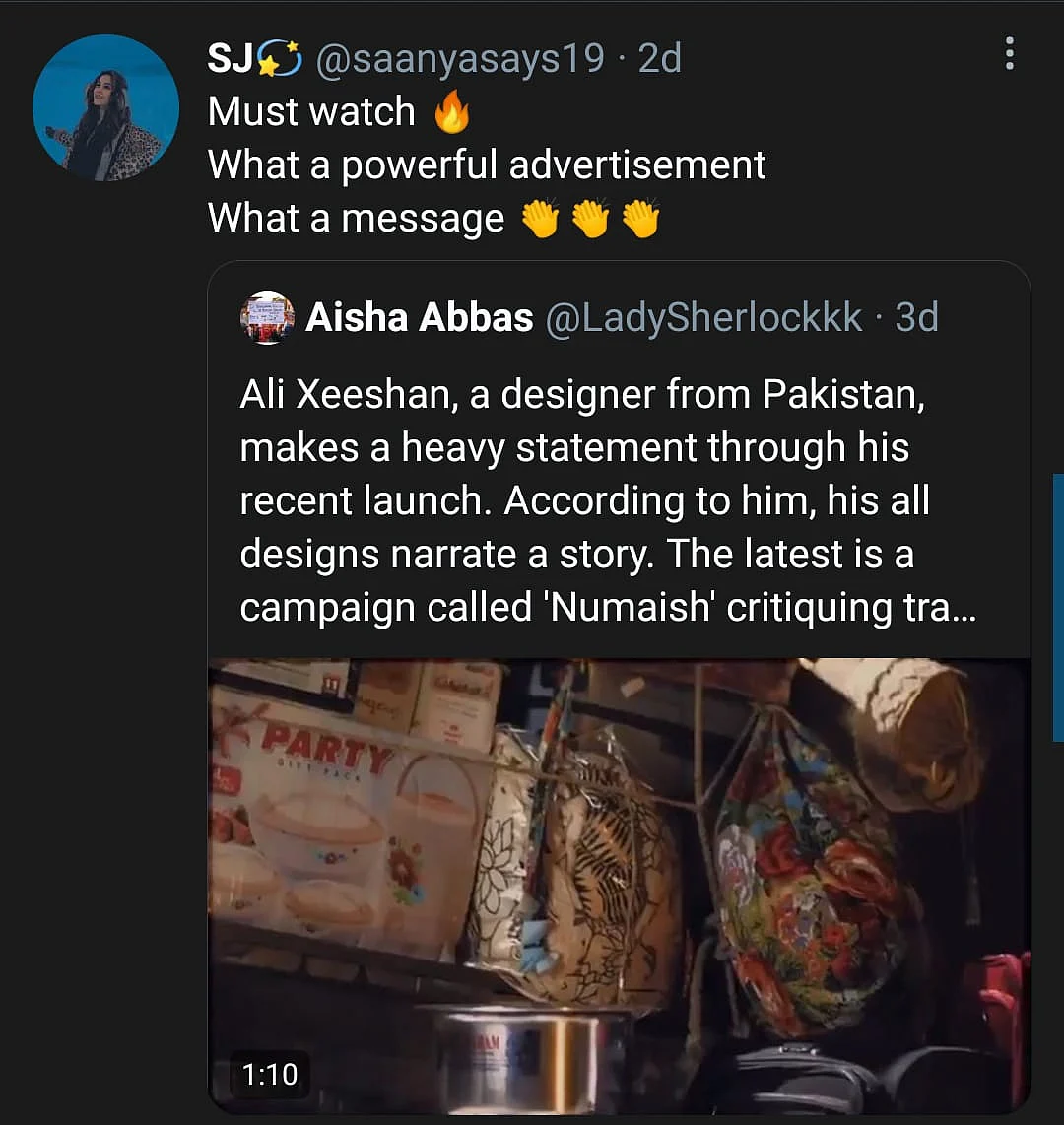 Pak Designer's Latest Collection Is a Cry To Put an End To Dowry