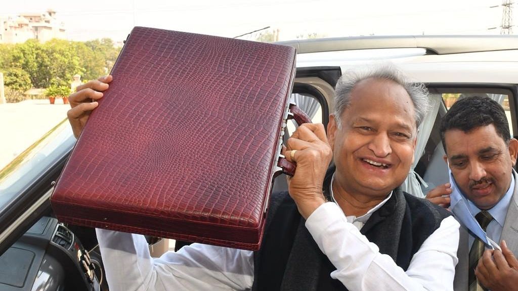 Rajasthan CM Ashok Gehlot to present first paperless budget in the state Assembly, Jaipur.
