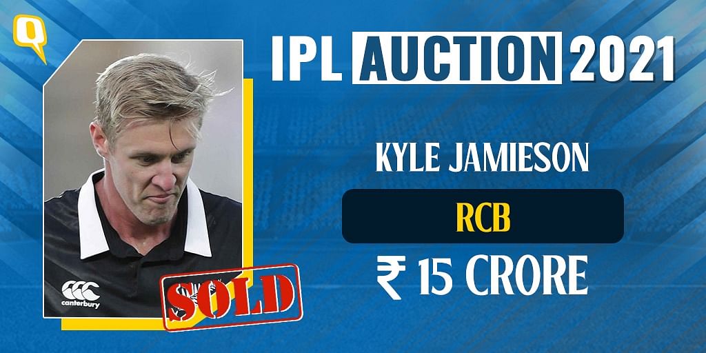 Kyle Jamieson is set to make his IPL season this season after being bought by RCB for Rs 15 crore.