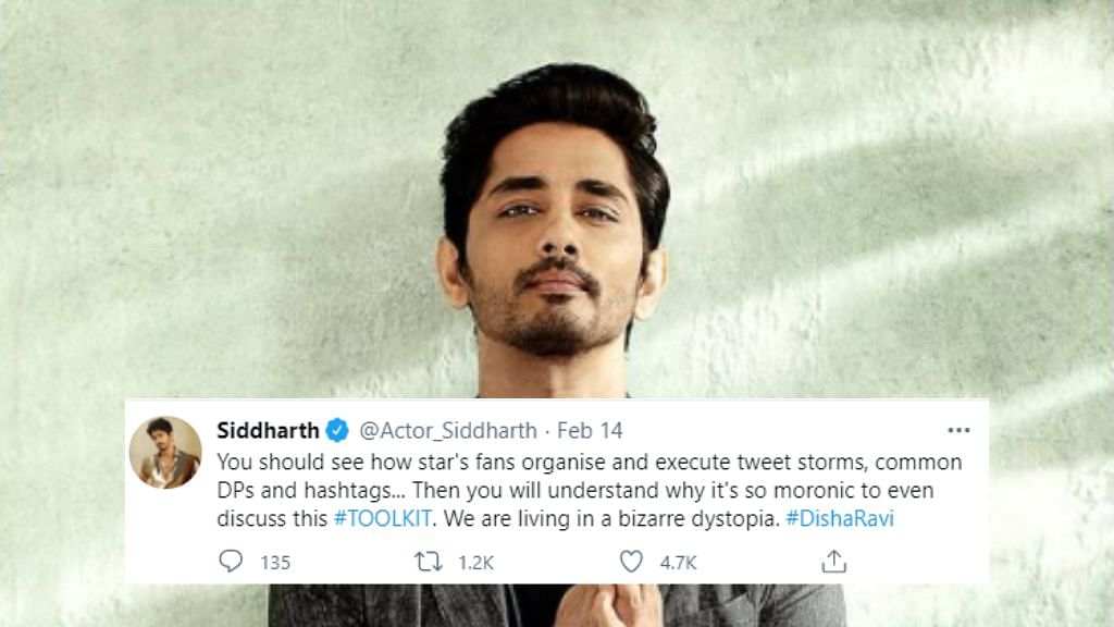 Actor Siddharth says, ‘India has changed’.
