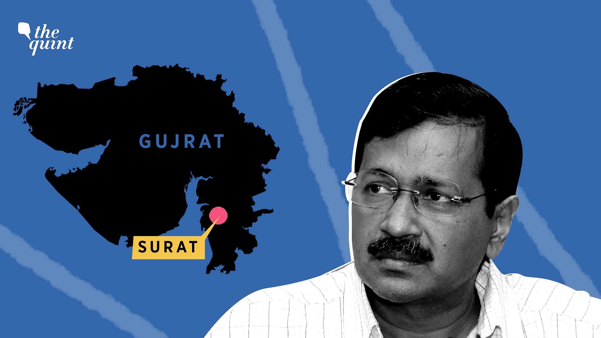 The Aam Aadmi Party won 27 of the 120 seats in the Surat municipal corporation, while Congress was trounced.&nbsp;
