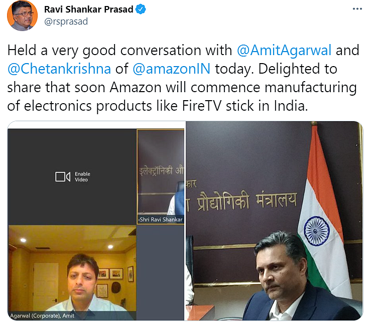Amazon To Begin Device Manufacturing in India With Fire TV Sticks