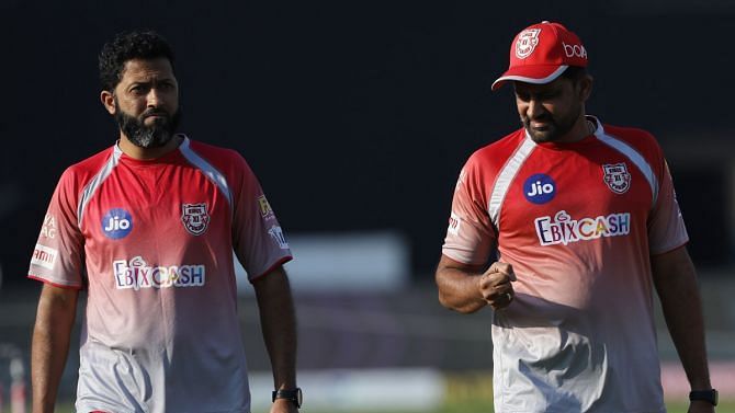 Wasim Jaffer and Anil Kumble were part of the KXIP coaching staff in IPL 2020